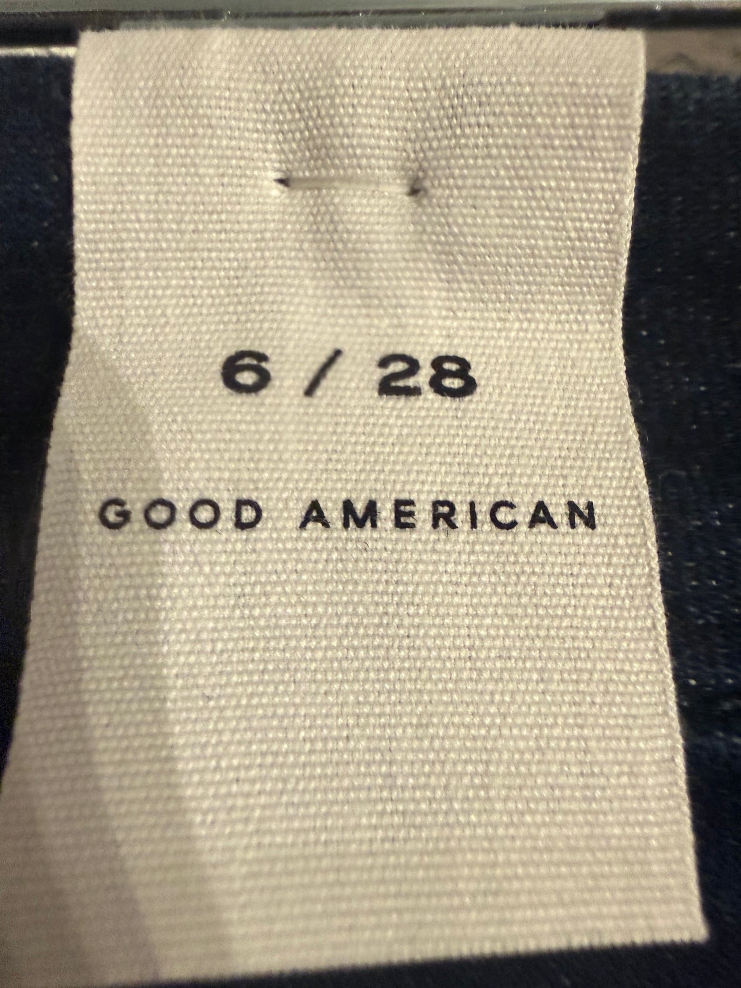 Good American Good Legs Skinny Jeans NWT Dark Wash Size 6/28