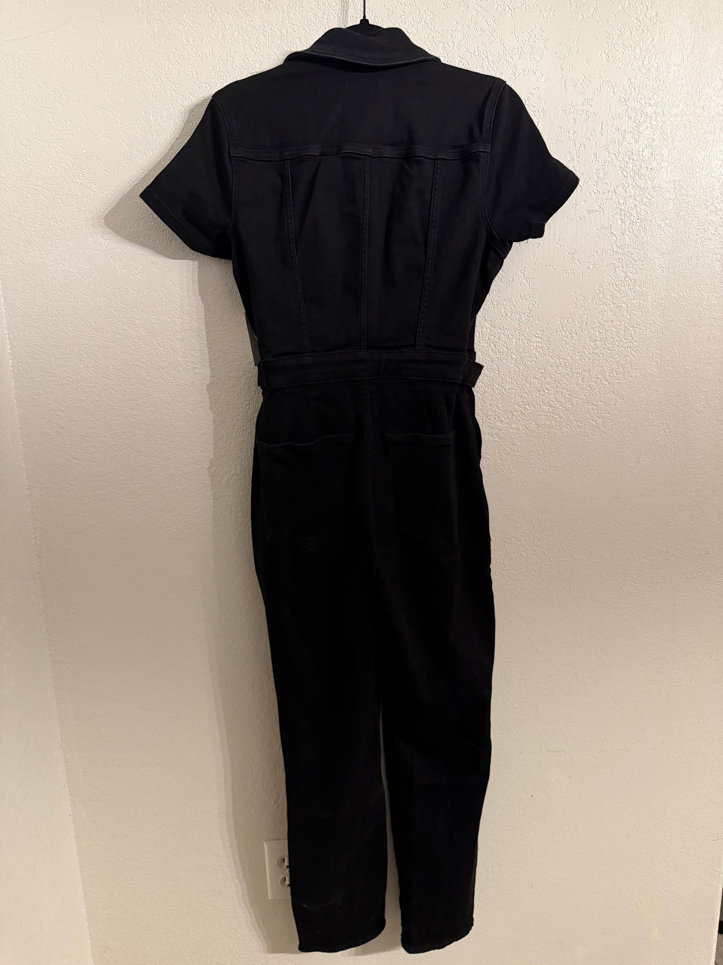 Good American Fit For Success Jumpsuit-Black