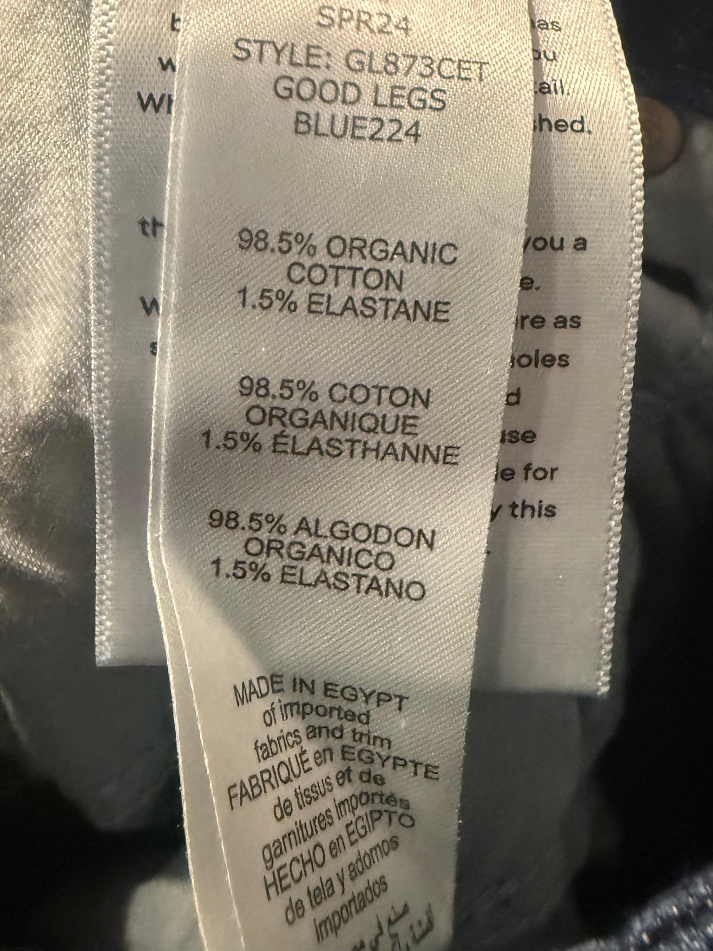 Good American Good Legs Skinny Jeans NWT Dark Wash Size 6/28